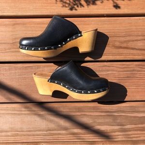 CC Corso Como wooden clogs